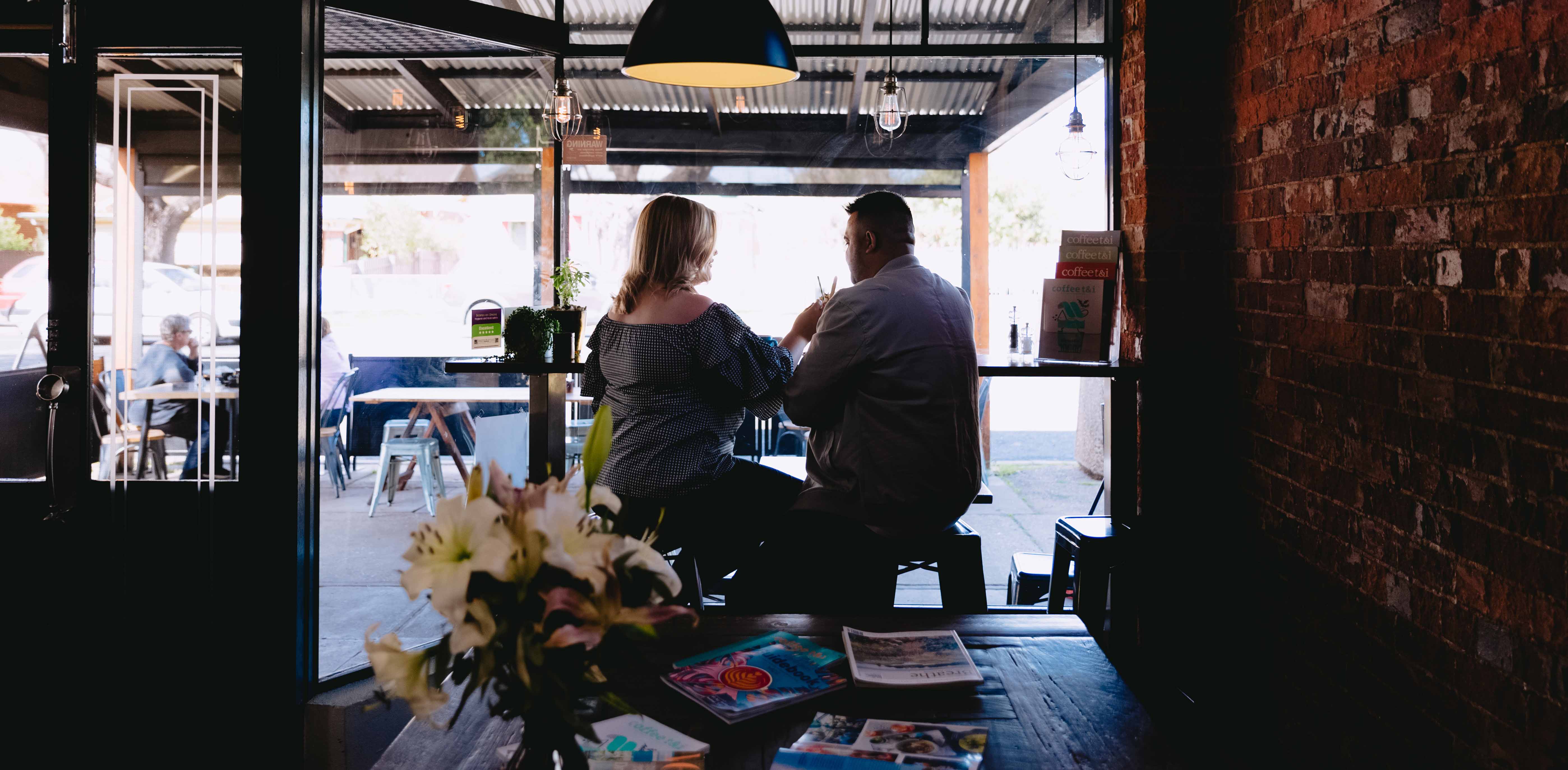 Sunday brunch in a Wagga Wagga cafe