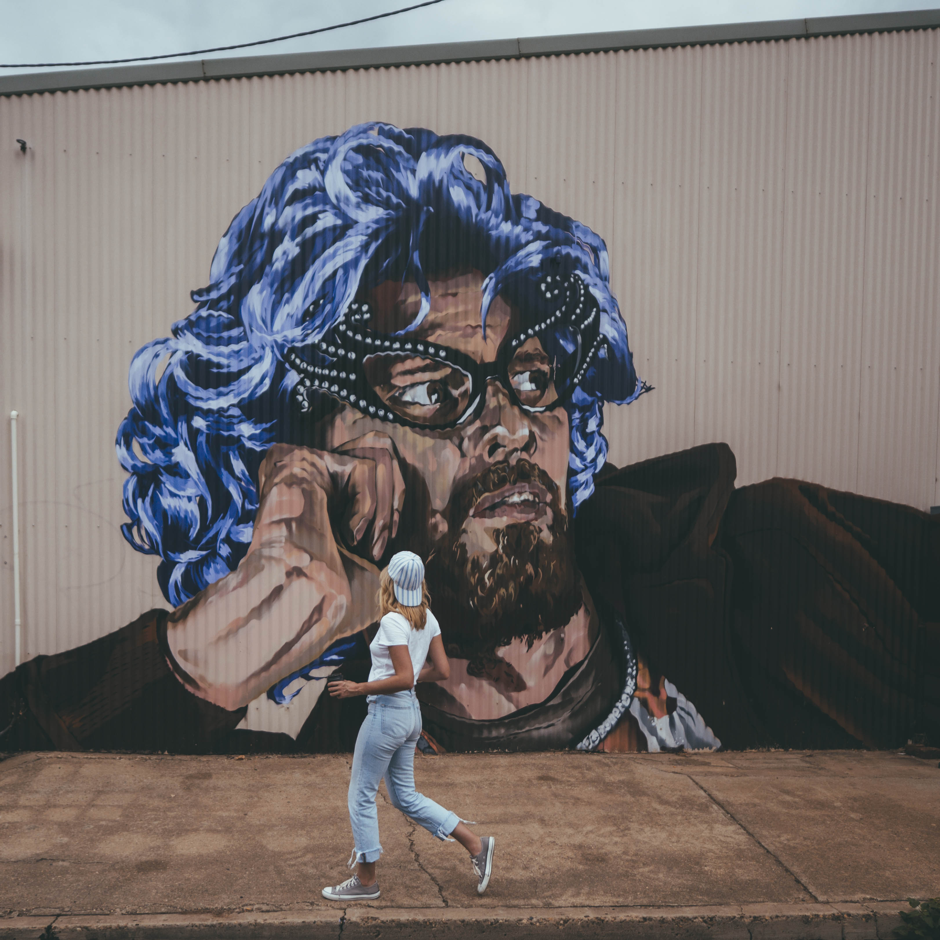 Cadell Place laneway murals in Wagga Wagga